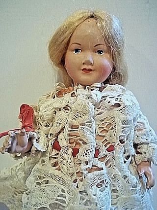 Vintage French (celluloid) Doll Made In France Head Of Bird Mark 8 " Jointed