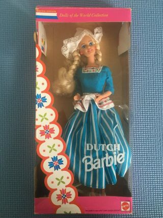 Mattel 1993 Dutch Barbie Doll 11104