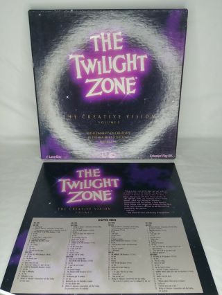The Twilight Zone - Tv Series - Volume 2 - Box Set - Laserdisc Rare Complete