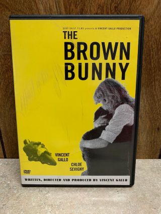 The Brown Bunny (dvd 2005) Vincent Gallo,  Chloe Sevigny Rare