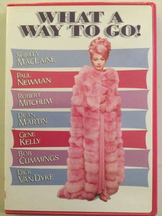 What A Way To Go - Dvd - Rare Classic Movie With Shirley Maclaine & Paul Newman