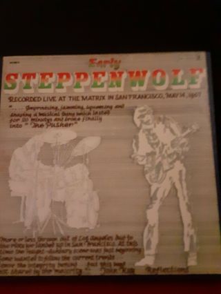 Early,  Steppenwolf Live In San Fran Reel To Reel Rare Find Ree