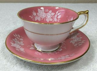 Vintage Aynsley Fine Bone China Cup And Saucer,  2448