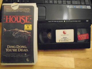 Rare Oop House Vhs Film 1985 Horror William Katt George Wendt Friday The 13th Sm