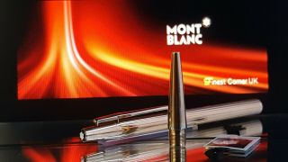 Mont Blanc Ballpoint Pen Noblesse Model Functional Rare All Gold Very Good Y17 2