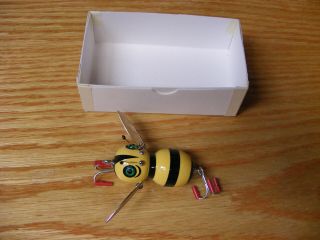 C Hines Heddon Style Crazy Crawler In Nasonex Bee Color 2 "