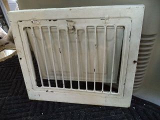 Vintage Heat Cover Register Wall Grate Floor Victorian Architectural Salvage