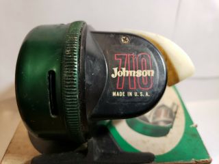 JOHNSON MODEL 710 CASTING FISHING REEL AND INSTRUCTIONS 2