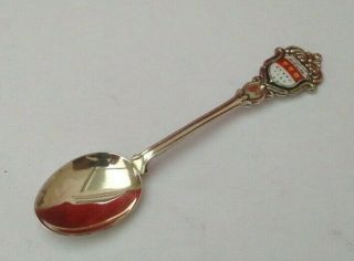 Antique - Vintage - Coffee Spoon - Hallmarked 800 Solid Silver - Weight 10.  8g