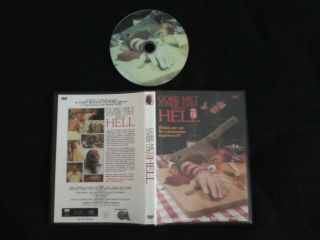 Gore - Met Zombie Chef From Hell Rare Horror Dvd