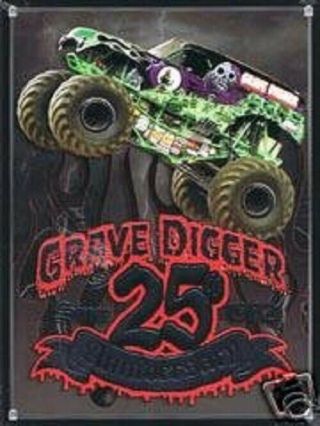 Grave Digger 25th Anniversary (2 - Disc Dvd) (2007,  Live Nation Motor Sports) Rare