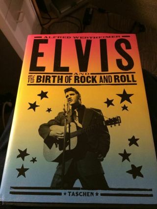 Elvis Presley The Birth Of Rock N Roll Wertheimer Taschen Large Photo Book Rare