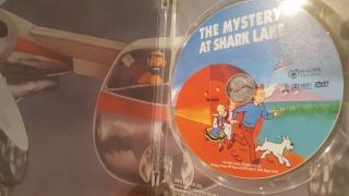 THE MYSTERY AT SHARK LAKE RARE DELETED DVD ADVENTURES OF TINTIN HERGE CARTOON 2