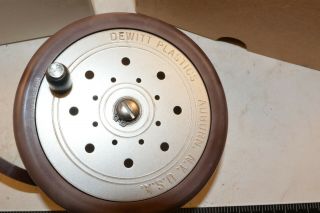 old early P&K fly reel in the box very cool design lure rod Z 2