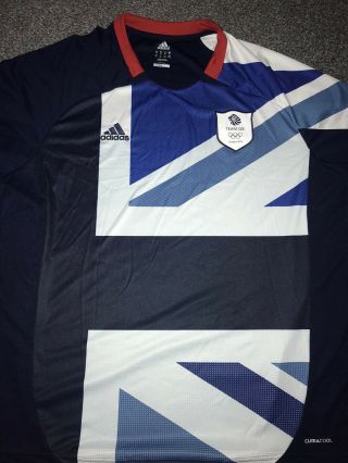 Team Gb London 2012 Football Shirt 2x - Large Rare