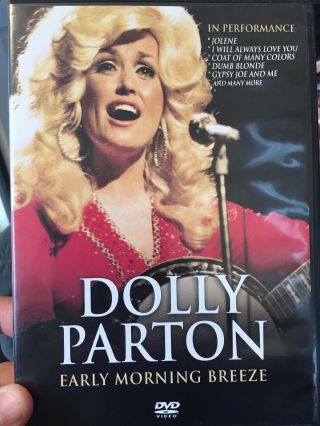 Dolly Parton Early Morning Breeze Rare Live Concert Dvd Jolene Dumb Blonde Train