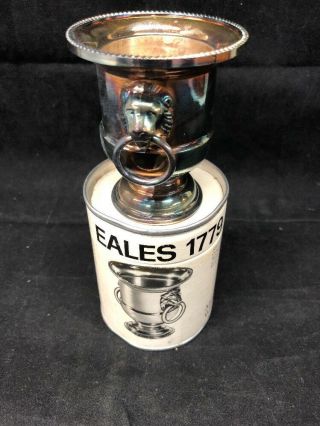 Eales 1779 Silver Plate Miniature Wine Cooler With Box Cib