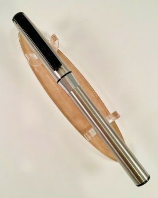 Avant Pro Pen Silkscribe Hybrid Ink Ballpoint Metal Barrel Black Ink 1.  0mm Rare
