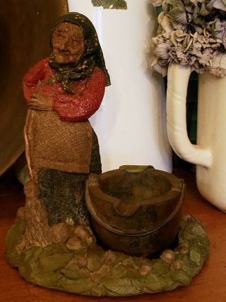 Rare Tom Clark Katie - Kitchen Witch Figurine Retired Cairn Studio