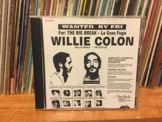 Willie Colon The Big Break La Gran Fuga Fania Cd Oop Rare Salsa Reissue