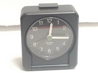 Vintage Krups Quartz Linea Jet Travel Alarm Clock Rare West Germany F2.  2