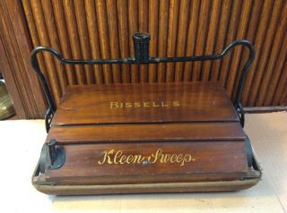 Antique Bissell’s Kleen Sweep Carpet Sweeper
