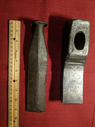 Antique Blacksmith Hammer Tools Splitting Hammer Drift/wedge