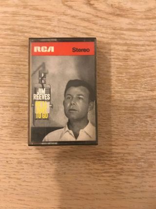 Very Rare Album Cassette - Jim Reeves - He’ll Have To Go - Rca 1971