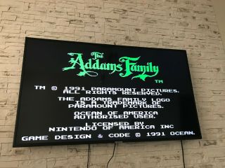 Rare Famicom Clone Famiclone Bootleg Game Cartridge Addams Family NES Dendy 90s 3