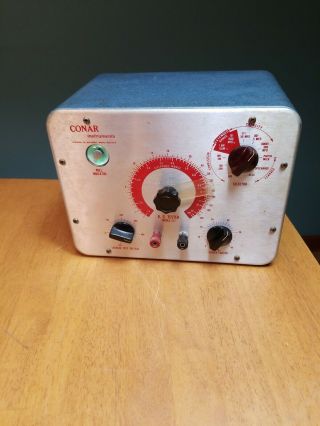 Rare Vintage Conar Model 311 Capacitor / Resistor Leakage Tester