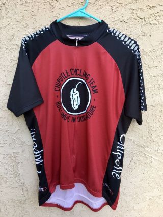 Primal Wear Chipotle Cycling Team Jersey,  Mens Xl (rare)