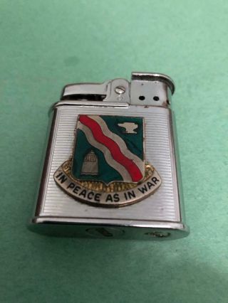 Ronson Cigarette Lighter From Korean War Purchased By U.  S.  Soldier Rare