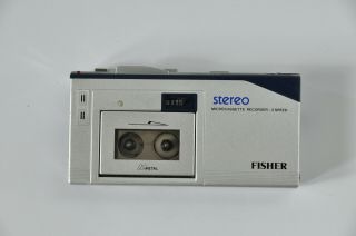Fisher Ph - M85 Rare Microcassette Recorder Metal Tape Ph - M88 Component Japan