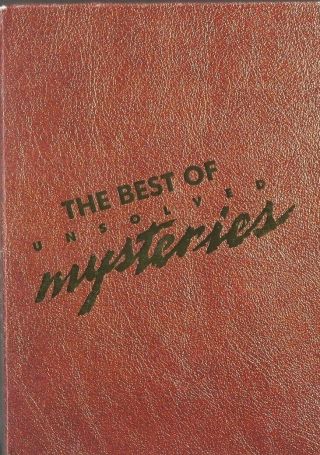 The Best Of Unsolved Mysteries (dvd,  4 - Disc Box Set) Rare Oop Ghosts,