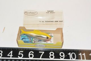 Old Early Fred Arbogast Saint Salt Water Surf Casting Colors Ohio Made 1 C