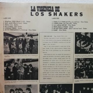 LOS SHAKERS BEATLES MADE IN COLOMBIA VERY RARE ROCK EX 128 LISTEN 2