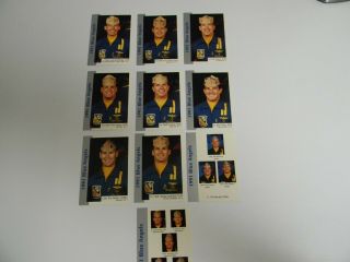 U.  S.  Navy Blue Angels Rare Autographed Collector Cards