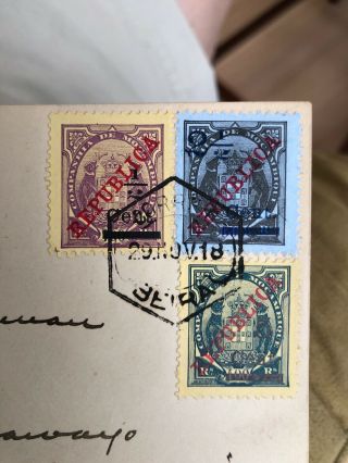 42 Rare Portugal Portuguese Colonial Mozambique Postal Cover To Rhodesia 2