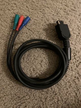 Official Nintendo Gamecube Component Cable Authentic Oem Dol - 010 Rare