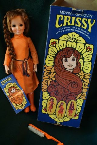 Vintage Ideal Crissy Doll Movin 