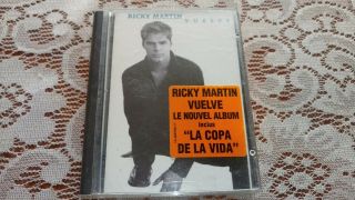 Ricky Martin Vuelve Rare And Scarce On Mini Disc No Vinyl Lp No Cd
