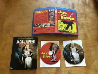 Jack The Ripper Blu Ray/dvd Severin Films Very Rare Slipcover 2 Disc Oop