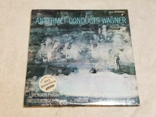 Rare Classical Lp London Bb Reissue Promo Ansermet Wagner Cs6386