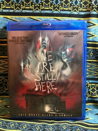 We Are Still Here 2015 Rare Oop Bluray Disc Ifc Midnight Horror Halloween Ghost