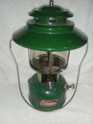 Coleman Dual Lamp Lantern Green/1976 228j Big Hat