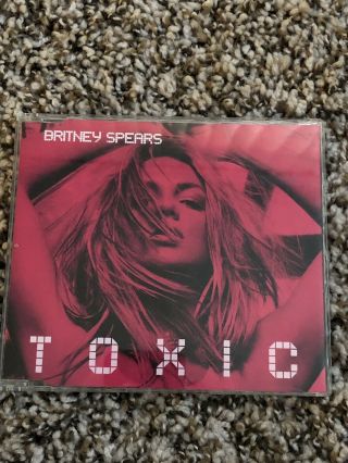 Britney Spears Toxic Cd Single 2004 Rare Jive Records In The Zone