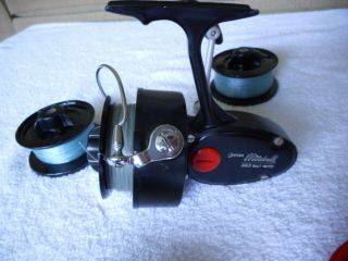 Garcia mitchell 303 spinning reel salt water Left Handed with 2 extra spools 3