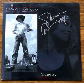 Shawn Colvin Steady On Rare Out Of Print Vinyl Lp Record 
