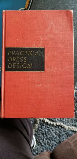 Rare Vtg 1930s Sewing Book Pattern Drafting Practical Dress Design