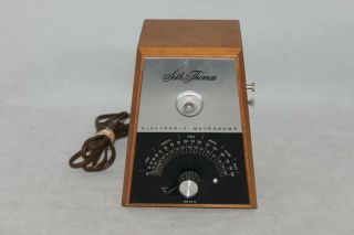 Vintage Seth Thomas Electronic Metronome (model: E962 - 000)